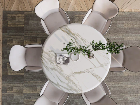 Sala da pranzo 17 Modello 3D