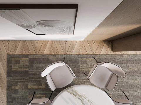 Sala da pranzo 17 Modello 3D