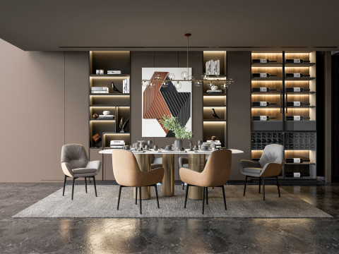 Dining Room 18 Modelo 3D