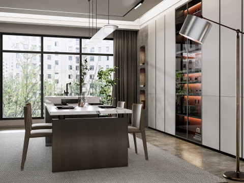 Dining Room 19 Modello 3D