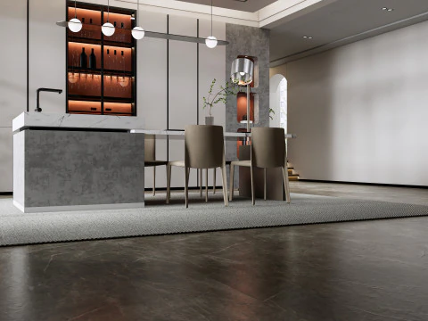 Dining Room 19 3D Model