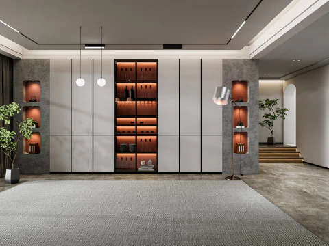 Dining Room 19 3D Model