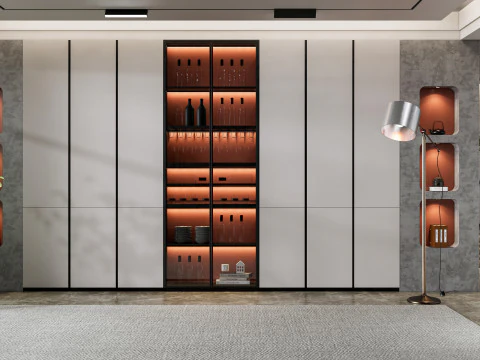 Dining Room 19 3D Model