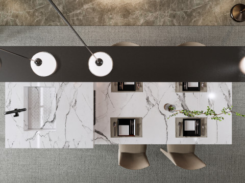 Dining Room 19 Modello 3D