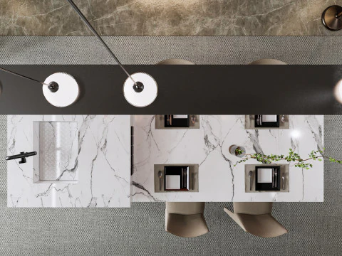 Dining Room 19 3D Model