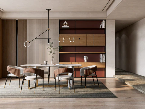 Dining Room 20 3D Model