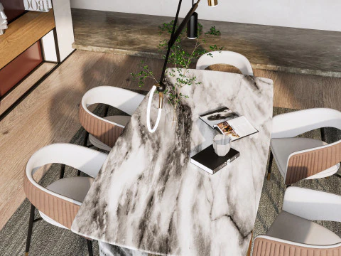 Dining Room 20 3D Model