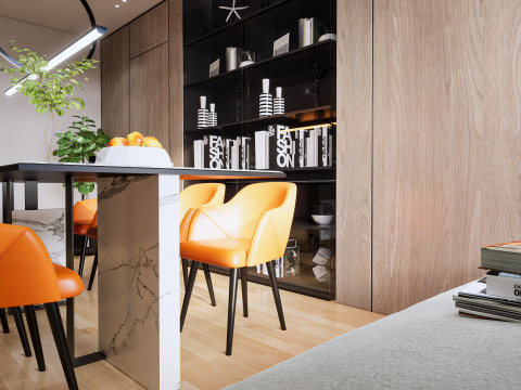Dining Room 21 3D 모델