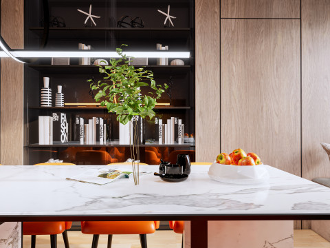 Dining Room 21 3D 모델