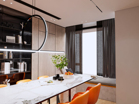 Dining Room 21 3D 모델