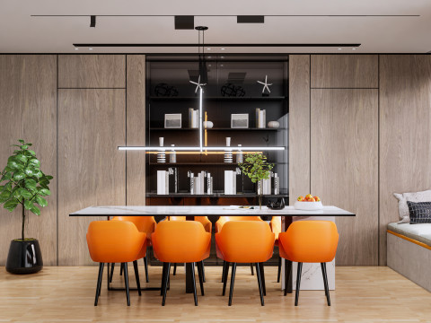 Dining Room 21 3D 모델
