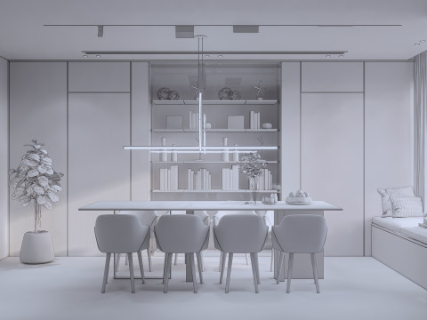 Dining Room 21 3D 모델