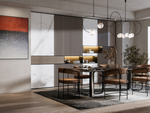 Dining Room 22 Modèle 3D