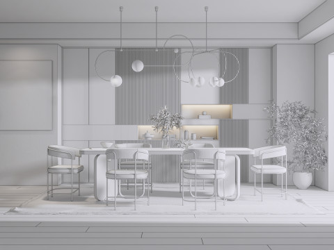 Dining Room 22 Modèle 3D