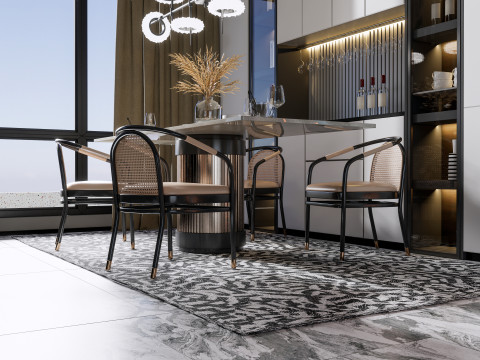 Dining Room 25 3Dモデル