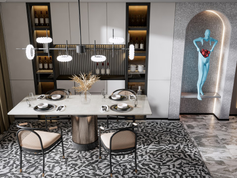 Dining Room 25 3Dモデル