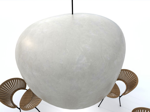 Dining table set 1 Modelo 3D