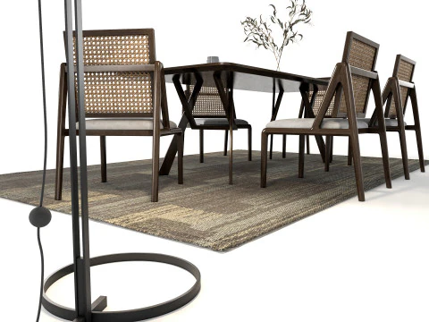 Eettafelset 3 3D Model