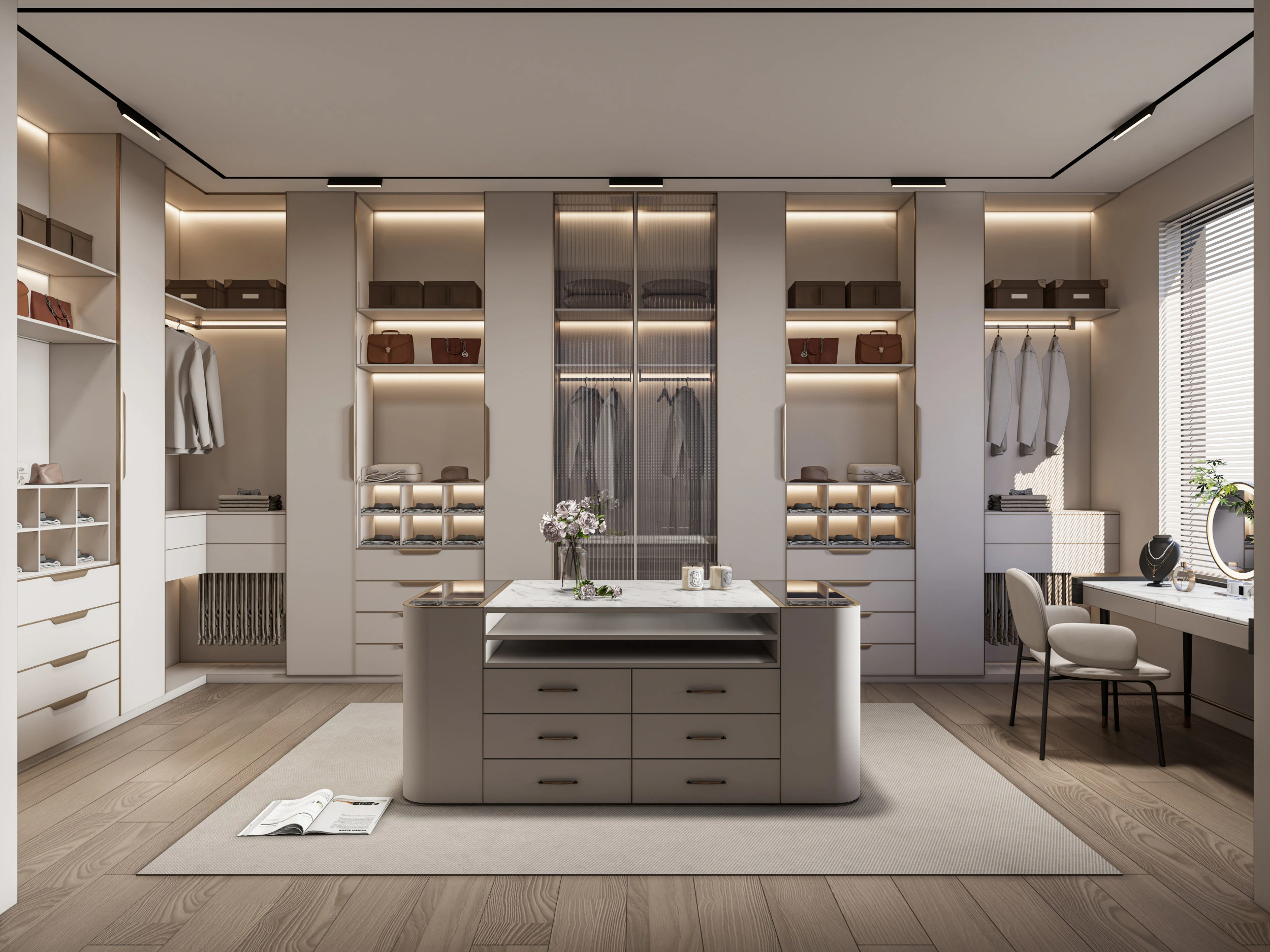 Dressing Room 1 3D Model .c4d .max .obj .3ds .fbx .stl .blend 