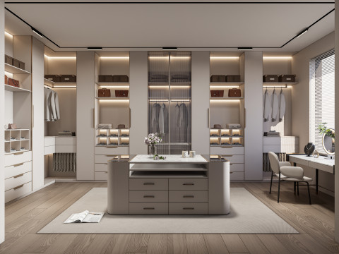 Dressing Room 1 Modelo 3D