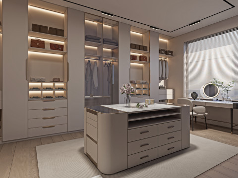 Dressing Room 1 3D Модель