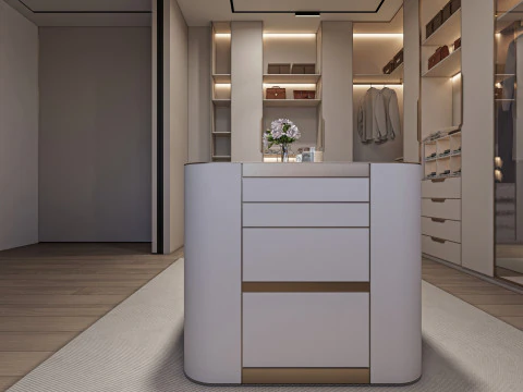 Dressing Room 1 3D Model