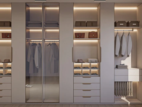 Dressing Room 1 3D Model