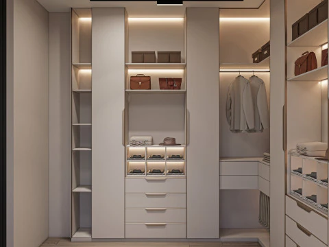Dressing Room 1 3D Model