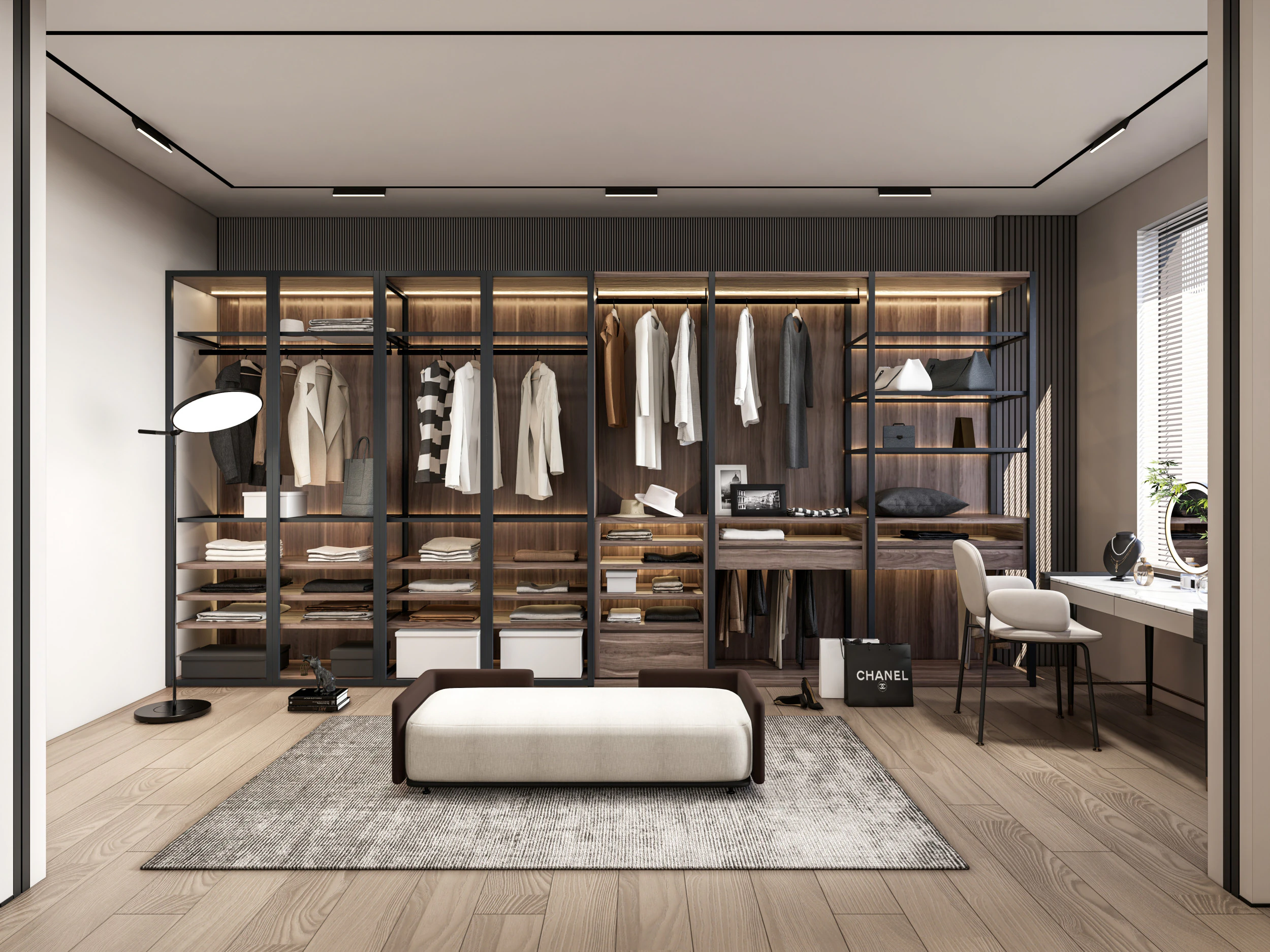Dressing Room 2 3D Model .c4d .max .obj .3ds .fbx .stl .blend 