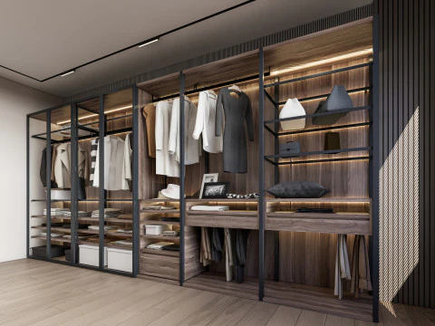 Dressing Room 2 3D Model