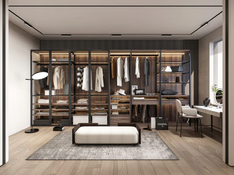 Dressing Room 2 3D Model
