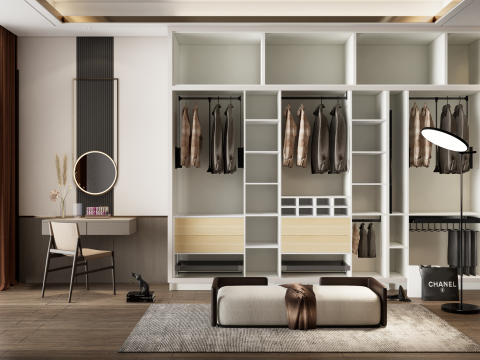 Dressing Room 3 Modelo 3D