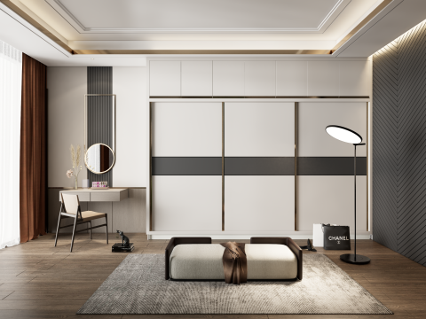 Dressing Room 3 Modelo 3D