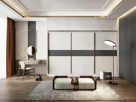 Giyinme Odası 3 3D Model