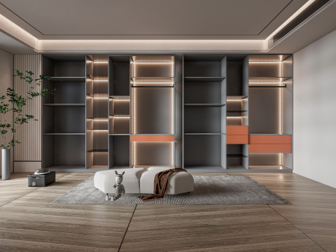 Dressing Room 5 Model 3D