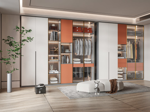 Dressing Room 5 Model 3D