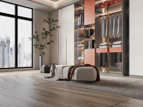 Dressing Room 5 Model 3D