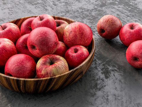 Apple 2 3D Model