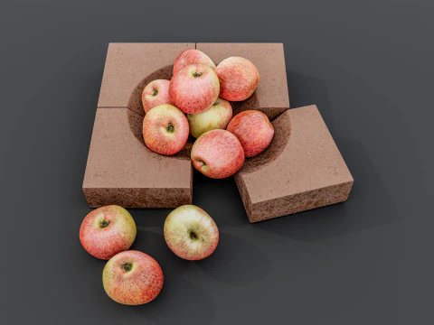 Ma&ccedil;&atilde;s Modernas Modelo 3D