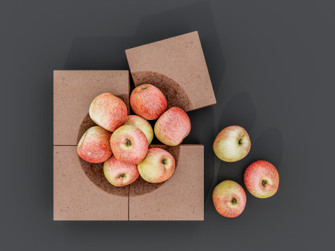 Modern Apples 3D Модель