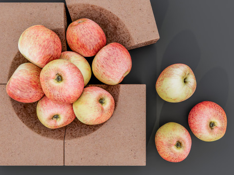 Modern Apples 3D Модель