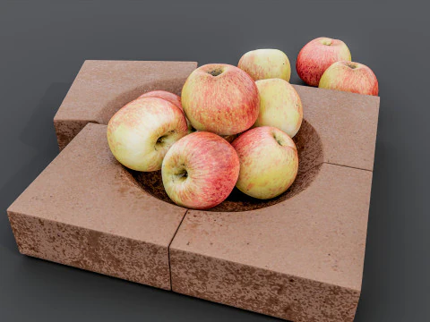 Ma&ccedil;&atilde;s Modernas Modelo 3D