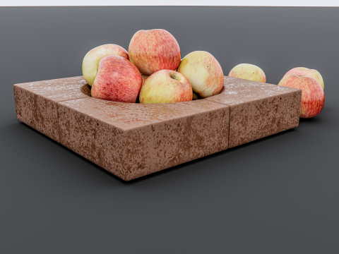 Modern Apples 3D Модель