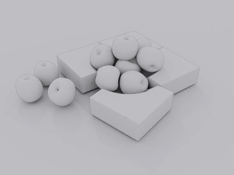 Ma&ccedil;&atilde;s Modernas Modelo 3D