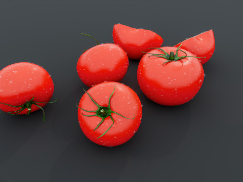 Tomatos Fresh Modello 3D