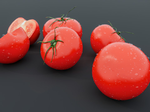 Tomatos Fresh Modello 3D