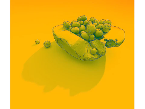 Wallnut 3D Model