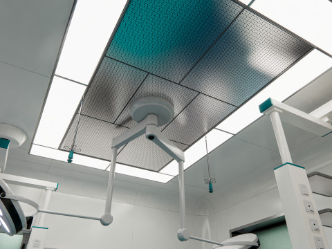 Hospital operating room Interior 3 Model 3D