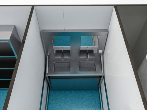 Hospital operating room Interior 3 Model 3D