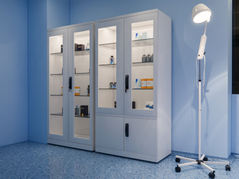 Hospital operating room Interior 4 Modèle 3D